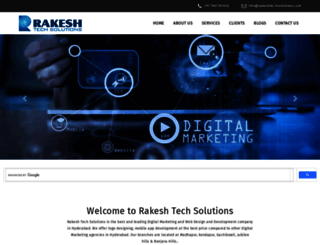 rakeshtechsolutions.com screenshot
