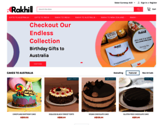 rakhi.com screenshot