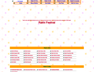 rakhifestival.com screenshot