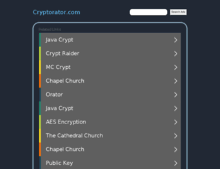 rakise.cryptorator.com screenshot