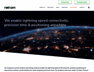 rakon.com screenshot
