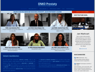 rakovinaprostaty.org screenshot