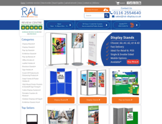 ral-display.co.uk screenshot