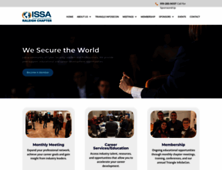 raleigh.issa.org screenshot