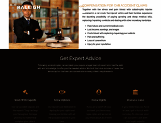 raleighcaraccident-lawyer.com screenshot