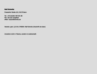 ralfschmitz.de screenshot
