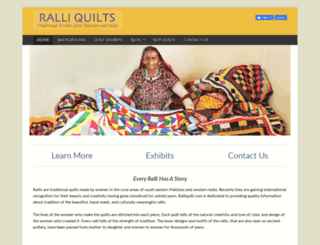 ralliquilt.com screenshot