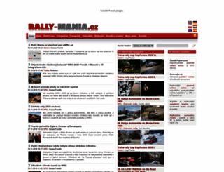 rally-mania.cz screenshot