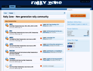 rally.zone screenshot