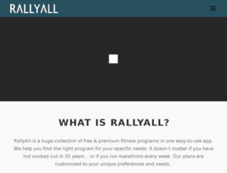 rallyall.com screenshot