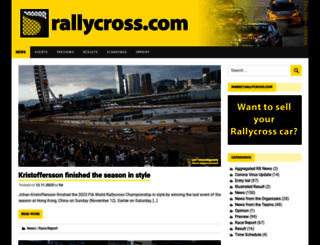 rallycross.com screenshot