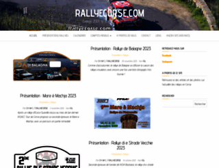 rallyecorse.com screenshot