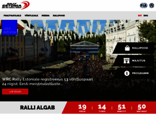 rallyestonia.ee screenshot
