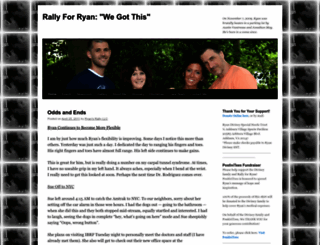 rallyforryan.wordpress.com screenshot