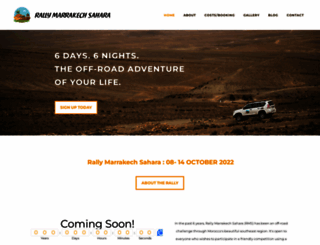 rallymarrakechsahara.com screenshot