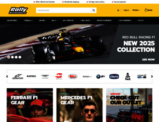 rallymerchandise.eu screenshot