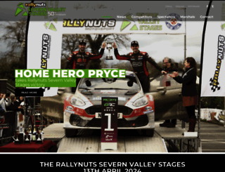 rallynutsrally.co.uk screenshot