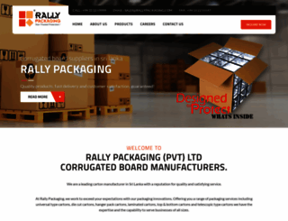 rallypackaging.com screenshot