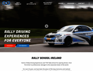 rallyschoolireland.ie screenshot