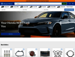 rallysportdirect.com screenshot
