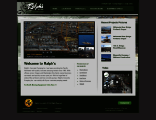 ralphsconcrete.com screenshot