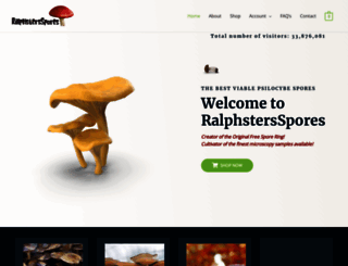ralphstersspores.com screenshot
