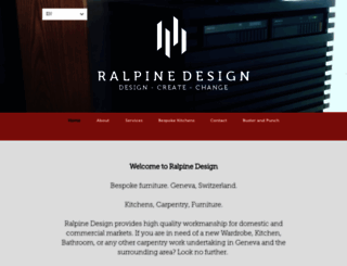 ralpinedesign.com screenshot