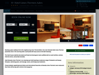 ramada-limes-thermen.hotel-rez.com screenshot