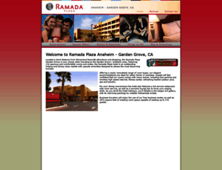ramadaplaza-anaheim.net screenshot