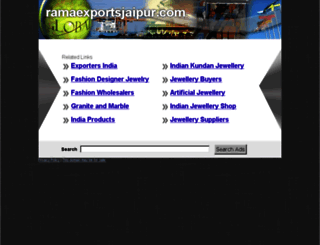 ramaexportsjaipur.com screenshot