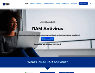ramantivirus.com screenshot