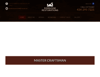 ramazanirestorations.com screenshot