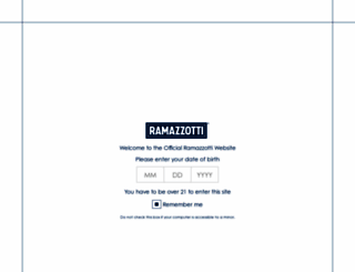 ramazzotti.de screenshot