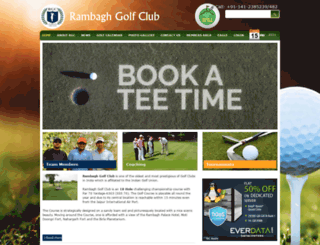 rambaghgolfclub.com screenshot