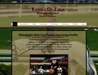 rambleonfarm.com screenshot