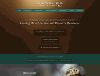 ramblermines.com screenshot