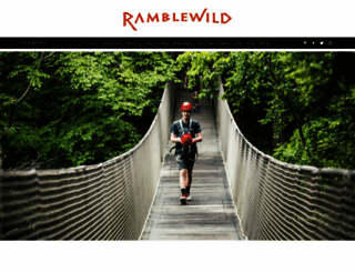 ramblewild.com screenshot