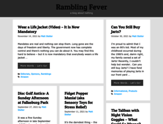 ramblingfever.com screenshot