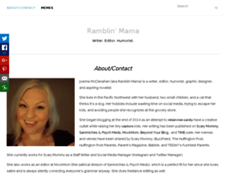 ramblinmama.com screenshot
