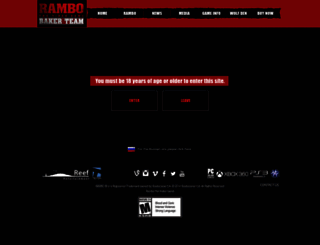 rambothevideogame.com screenshot