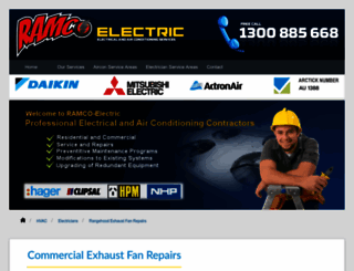 ramco-electric.com.au screenshot