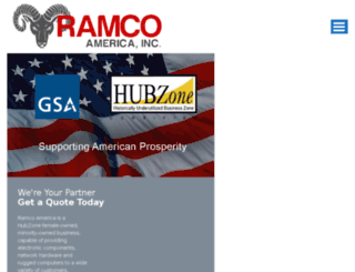 ramcoamerica.com screenshot