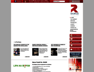 ramcoprinting.com screenshot