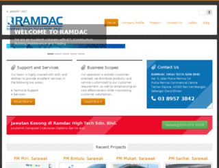 ramdac.com.my screenshot