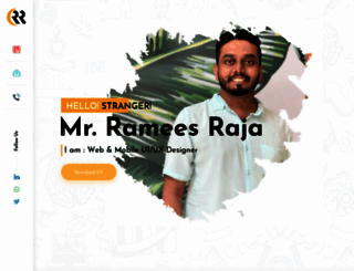 rameezraja.com screenshot