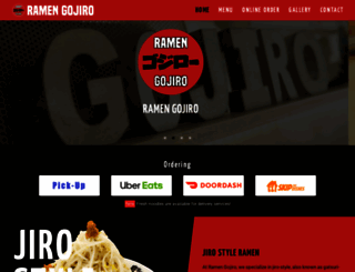 ramengojiro.com screenshot