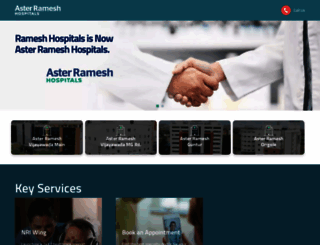 rameshhospitals.com screenshot