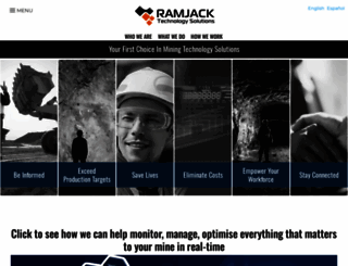 ramjack.co.za screenshot