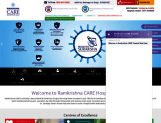 ramkrishnacarehospitals.com screenshot