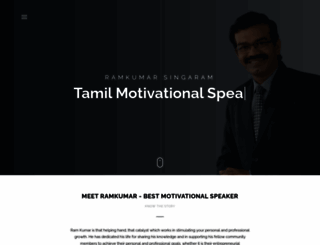 ramkumarsingaram.com screenshot